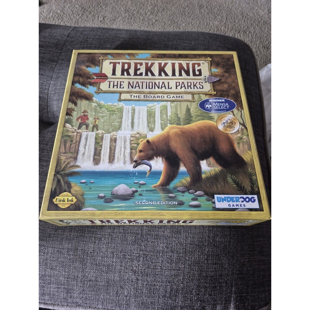 Trekking the National Parks game (2nd Edition) from Underdog Games -- Complete